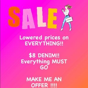 Everything is on sale!!!